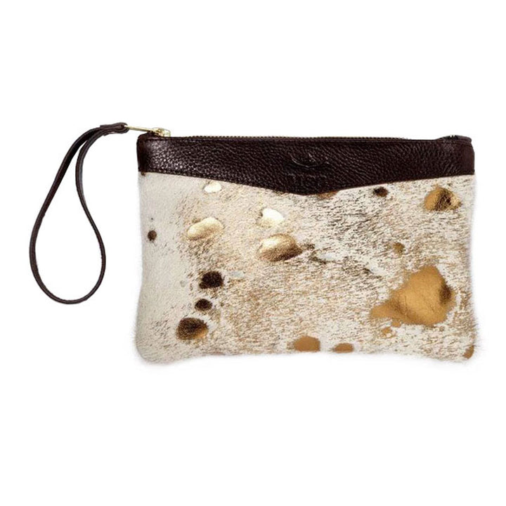 The Mackenzie & George Tetbury Clutch in Cream Print#Cream Print