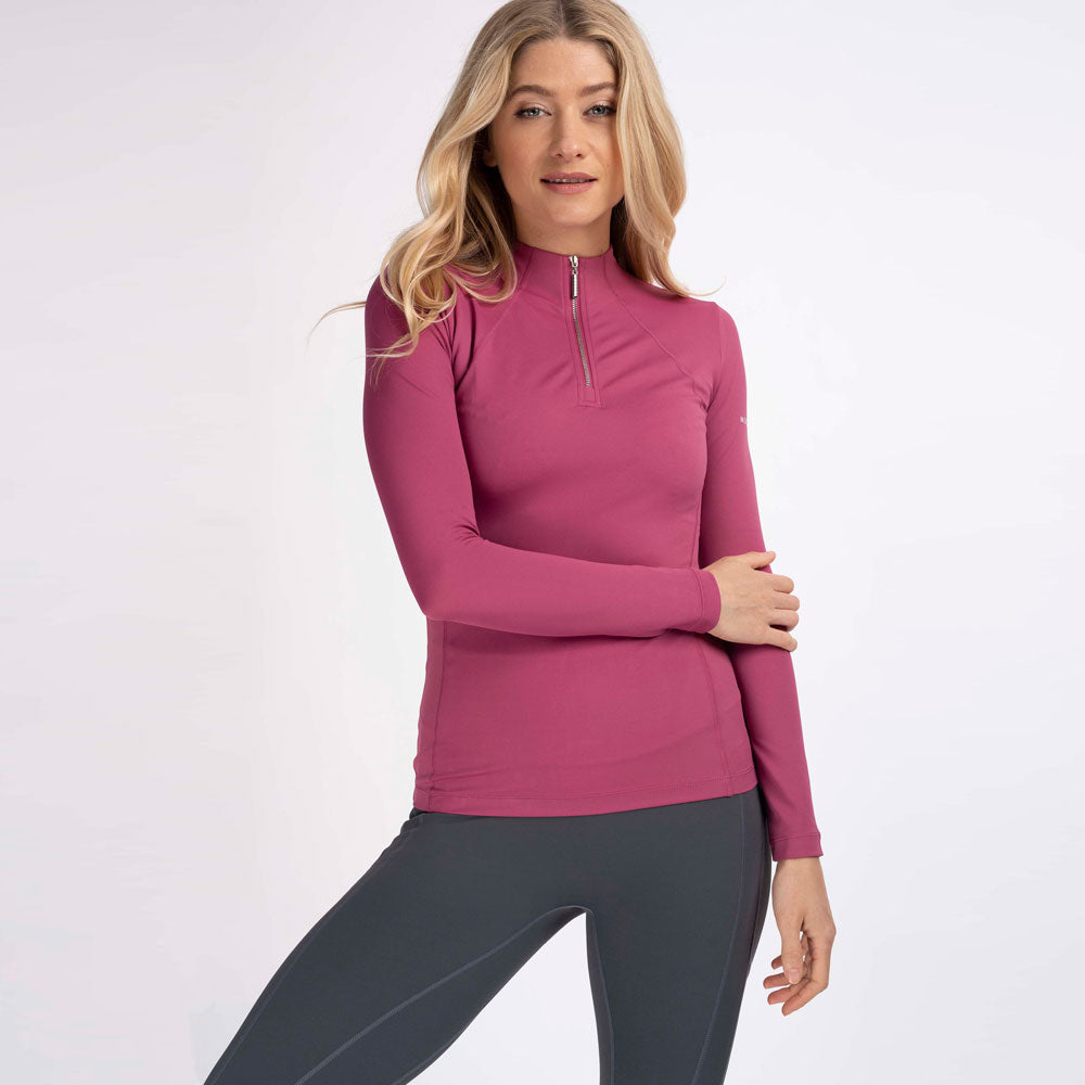 The Mochara Ladies Technical Baselayer in Pink#Pink