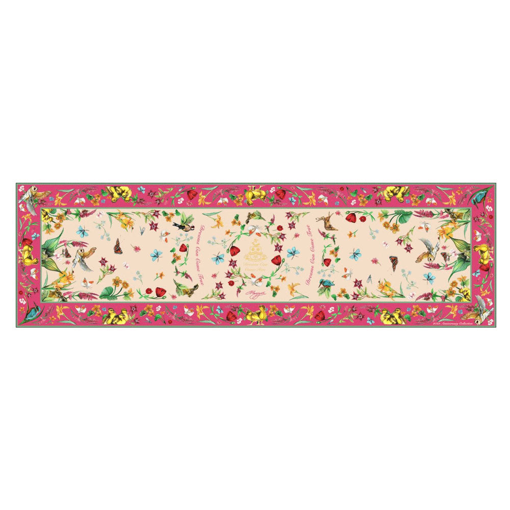 Clare Haggas Dream Can Come True Anniversary Collection Narrow Silk Scarf