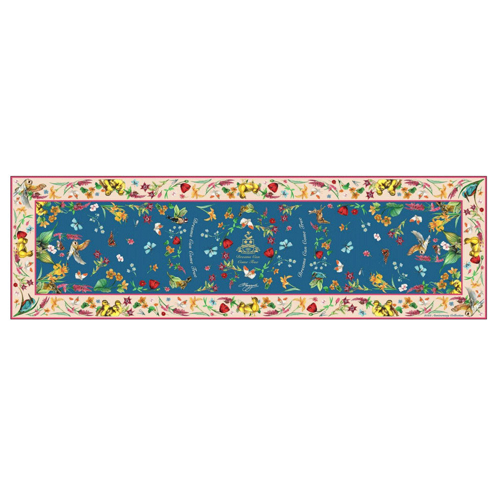 Clare Haggas Dream Can Come True Anniversary Collection Narrow Silk Scarf