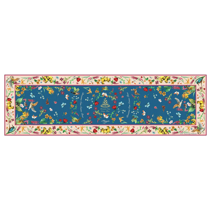 Clare Haggas Dream Can Come True Anniversary Collection Narrow Silk Scarf