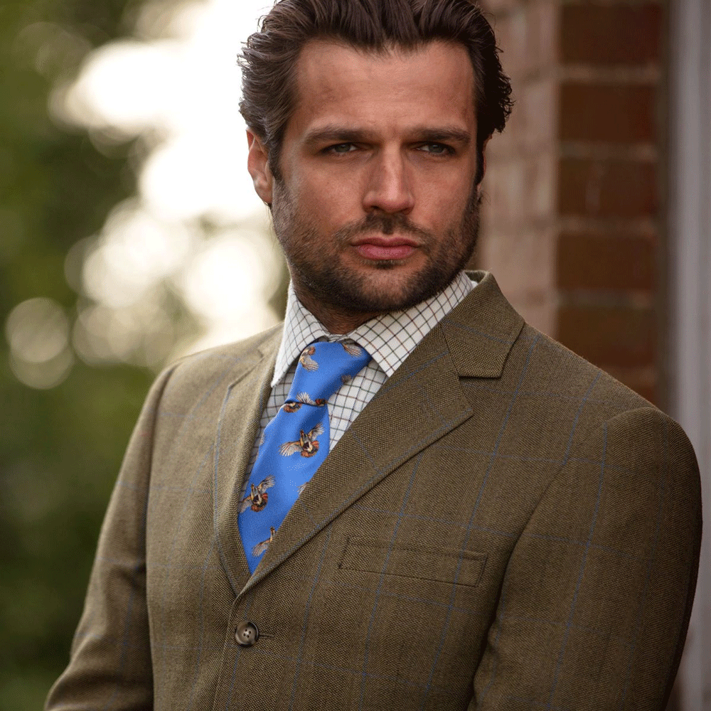 Clare Haggas Highflyer Mens Silk Tie