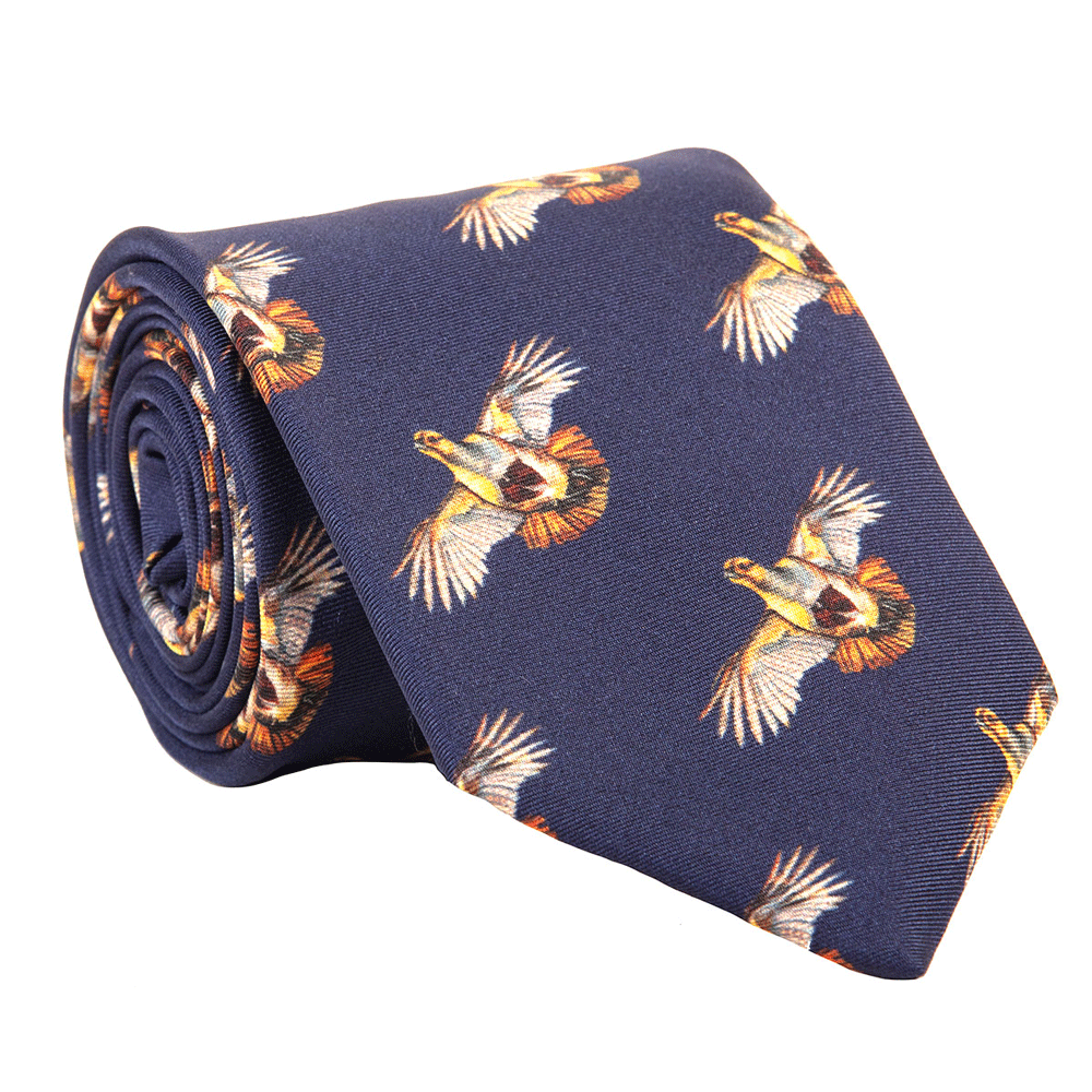Clare Haggas Highflyer Mens Silk Tie