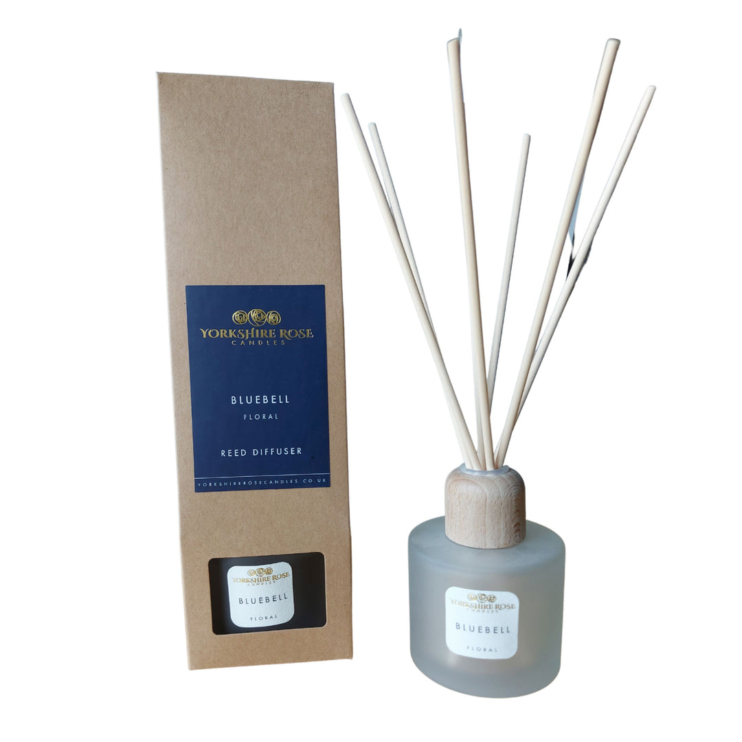 Yorkshire Rose Candles Reed Diffuser - Bluebell