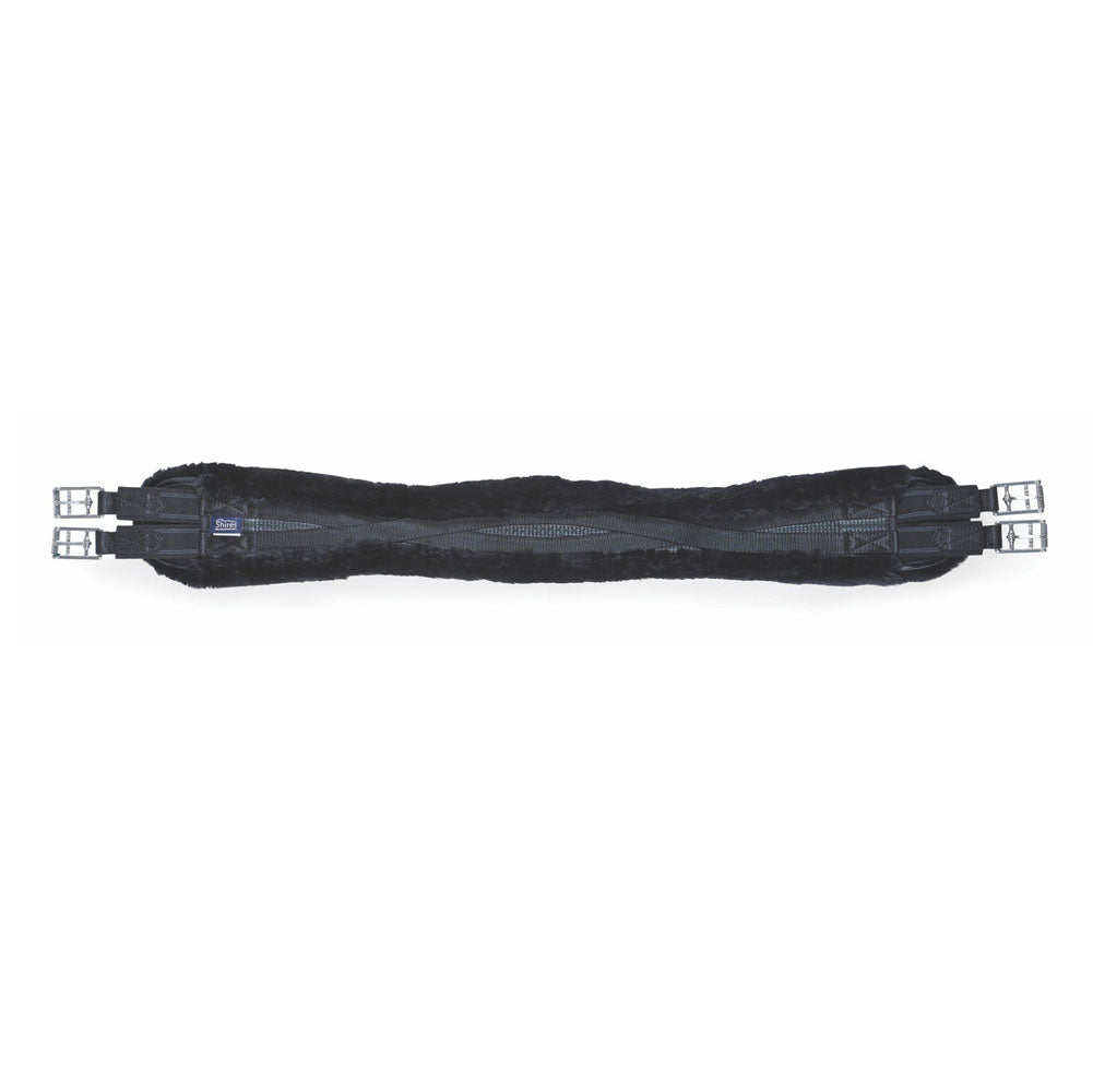 The Shires Performance Supafleece Contour Girth in Black#Black