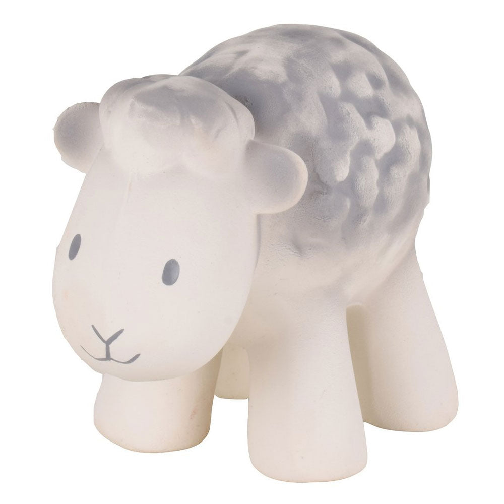 Tikiri My First Sheep Baby Rubber Rattle & Bath Toy