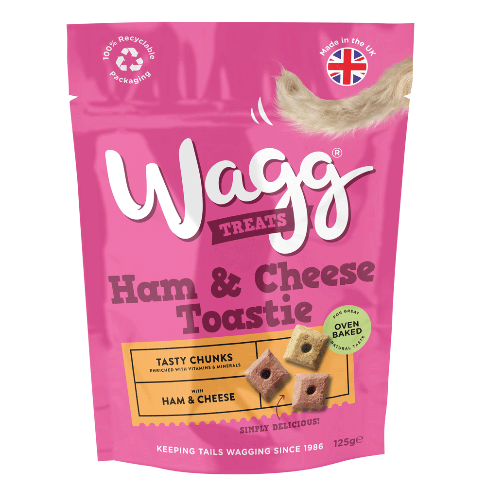Wagg Ham & Cheese Toastie Tasty Bites 125g