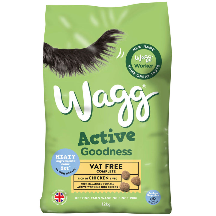 Wagg Dog Active Goodness Chicken & Veg 12kg
