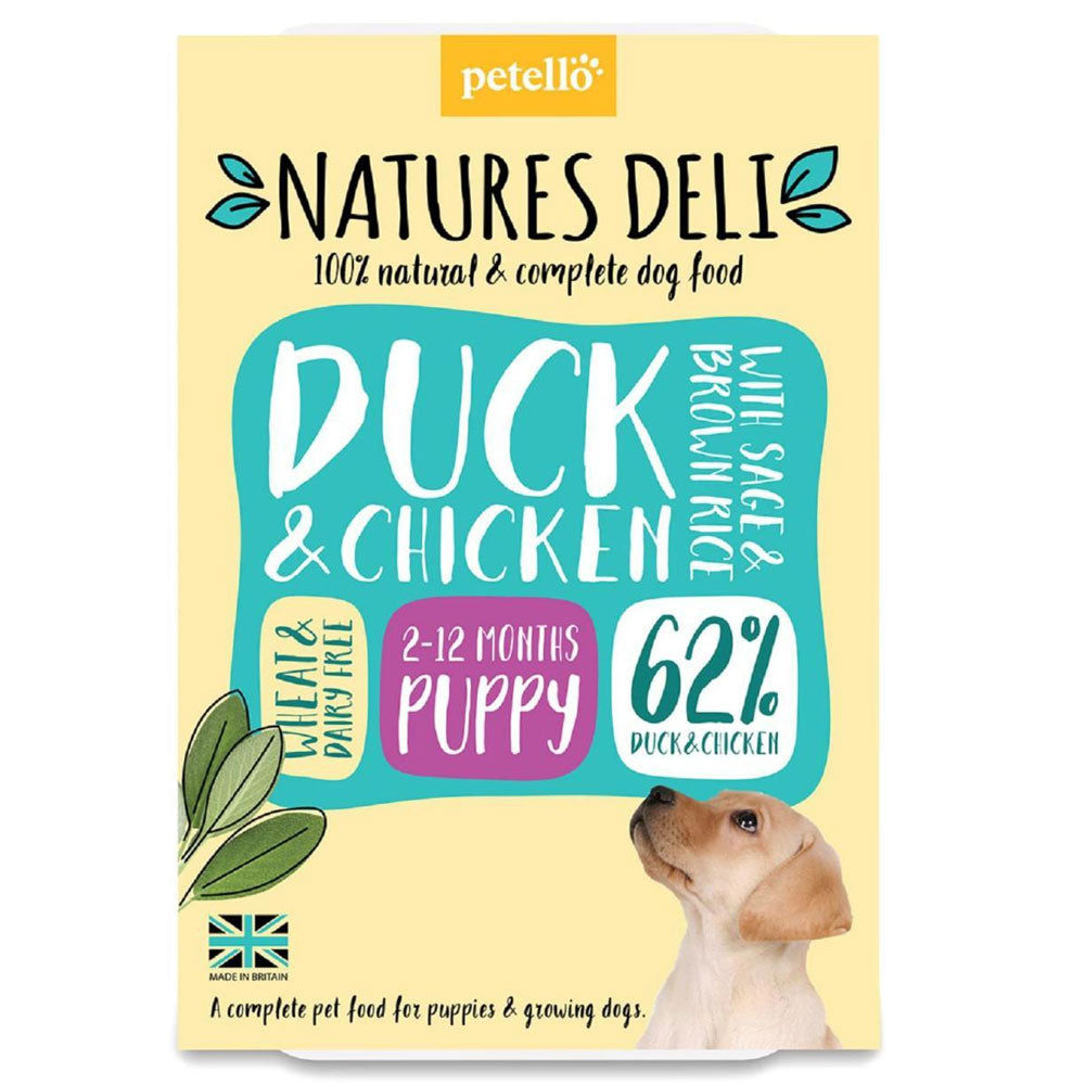 Natures Deli Puppy Chicken & Duck Tray 400g