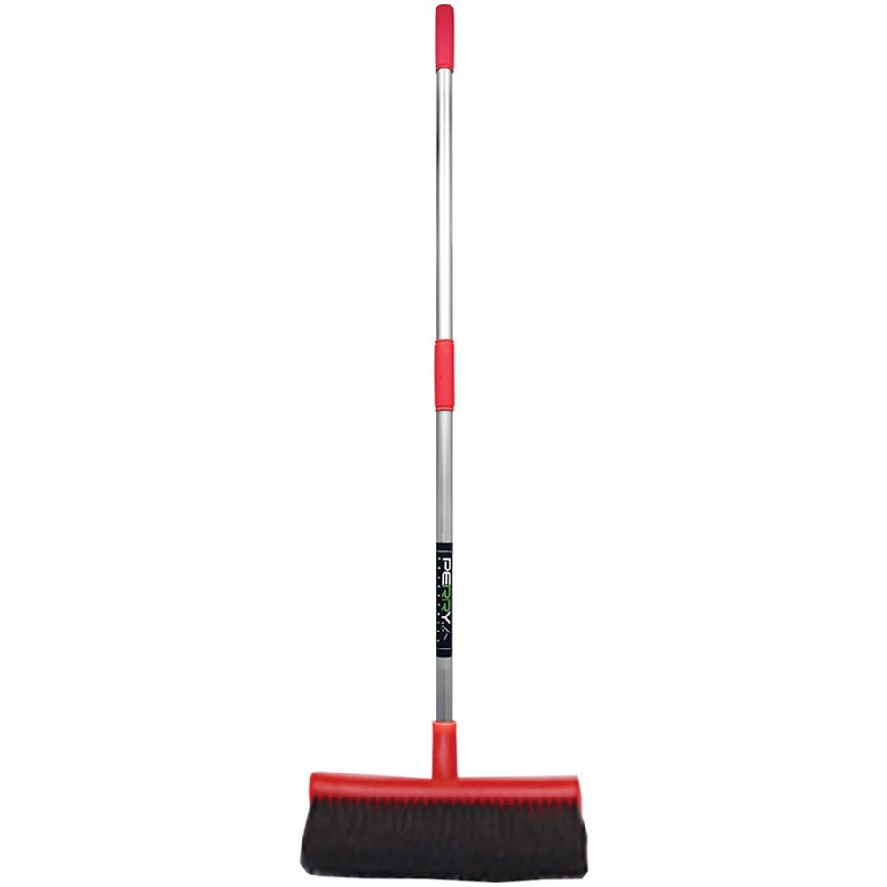 The Perry Equestrian Stable Brush and Scraper in Red#Red