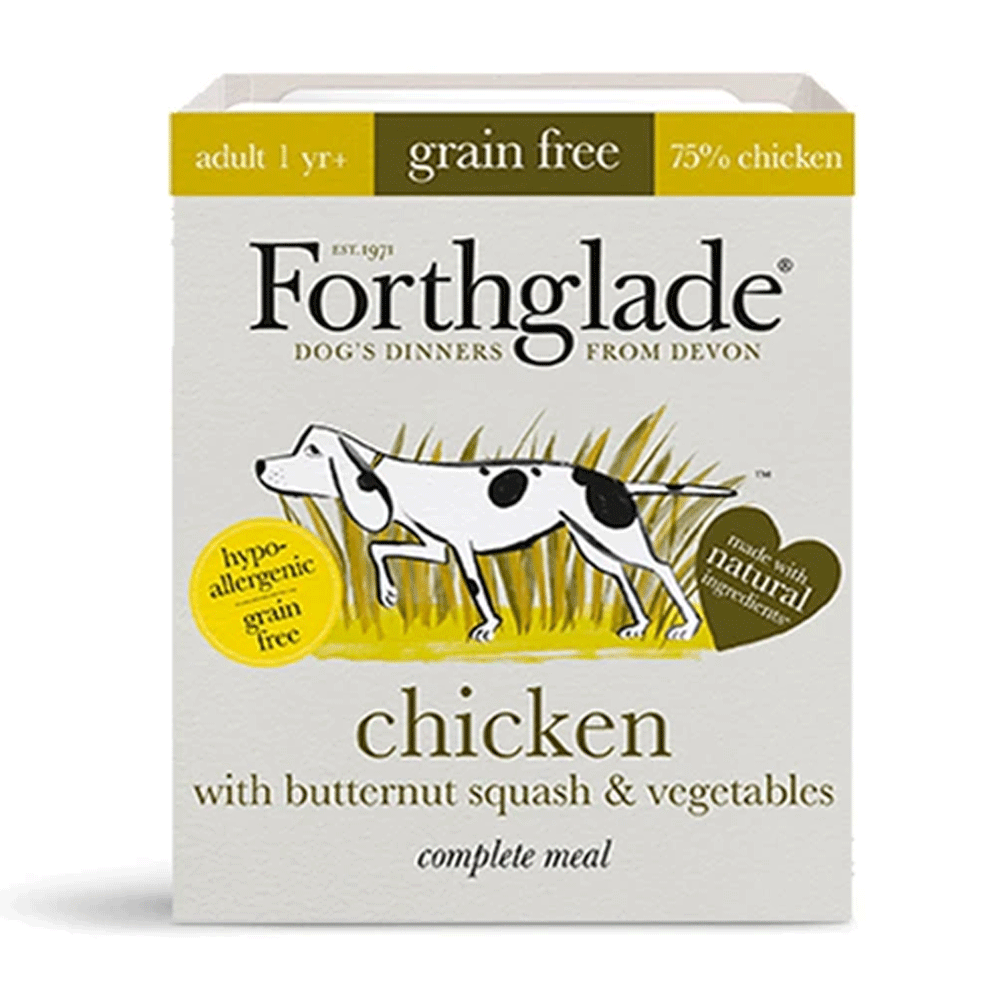 Forthglade Complete Grain Free Chicken Adult Dog Food 395g