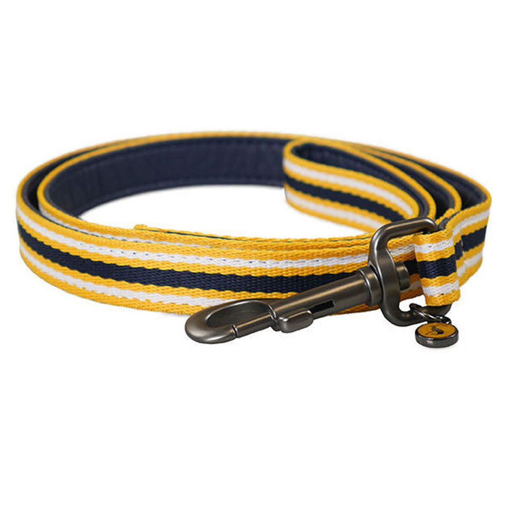 The Joules Coastal Dog Lead in Yellow#Yellow