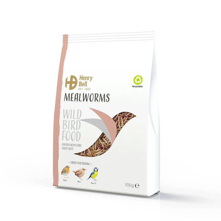 Henry Bell Mealworms 100g