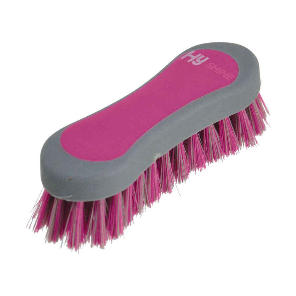 The Hy Sport Active Groom Face Brush in Pink#Pink