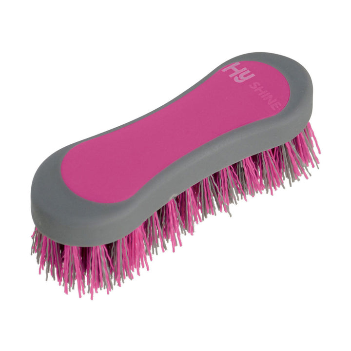 The Hy Sport Active Groom Hoof Brush in Pink#Pink