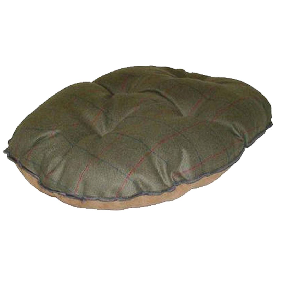 The Danish Design Tweed Quilted Mattress Dog Bed in Green#Green