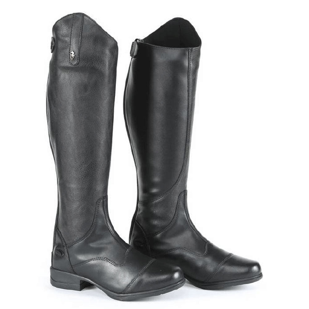 The Moretta Childrens Marcia Riding Boots in Black#Black