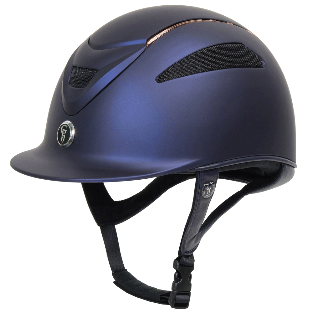 The Gatehouse Conquest MKII Riding Hat in Navy#Navy
