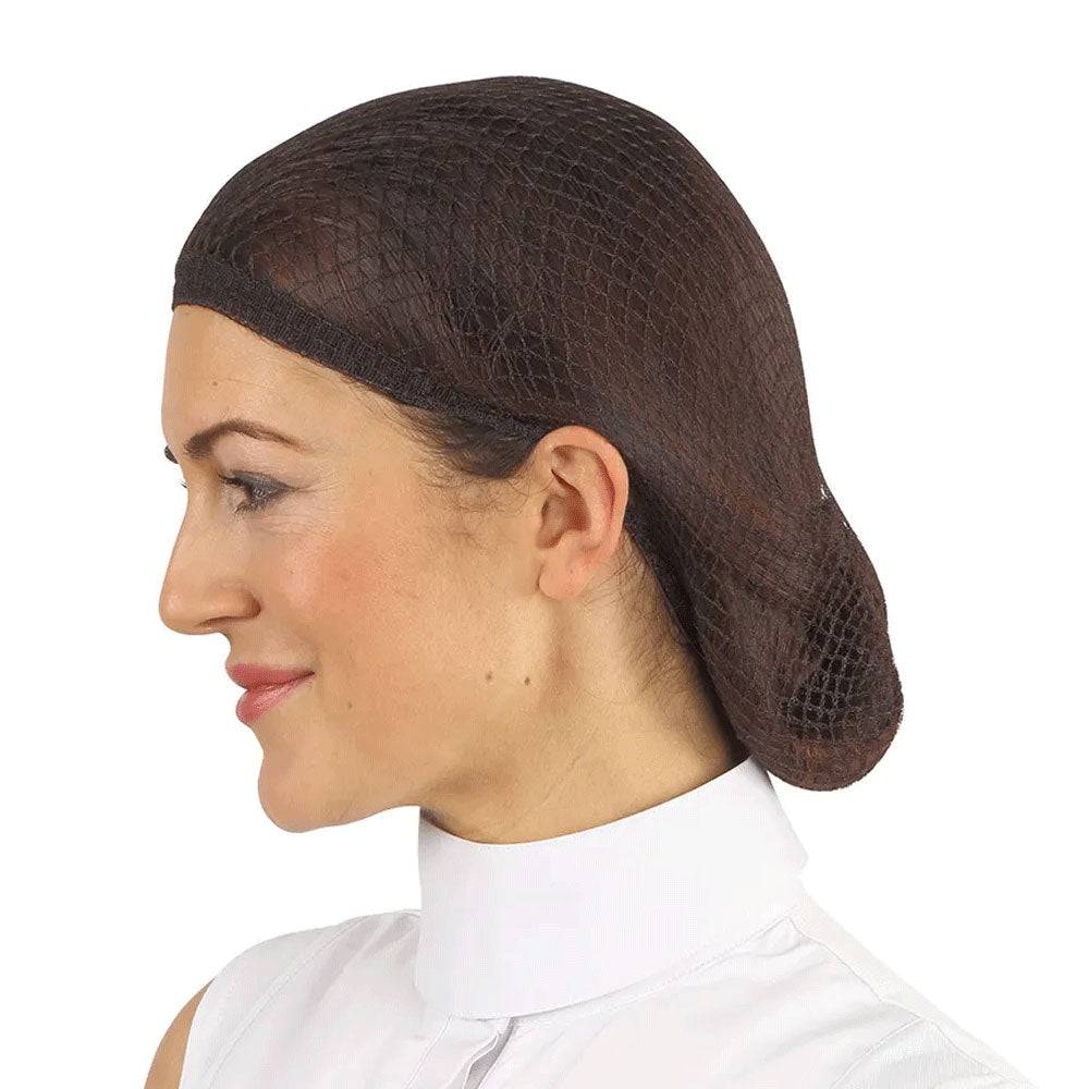 The Shires Equi-net Hairnets in Brown#Brown