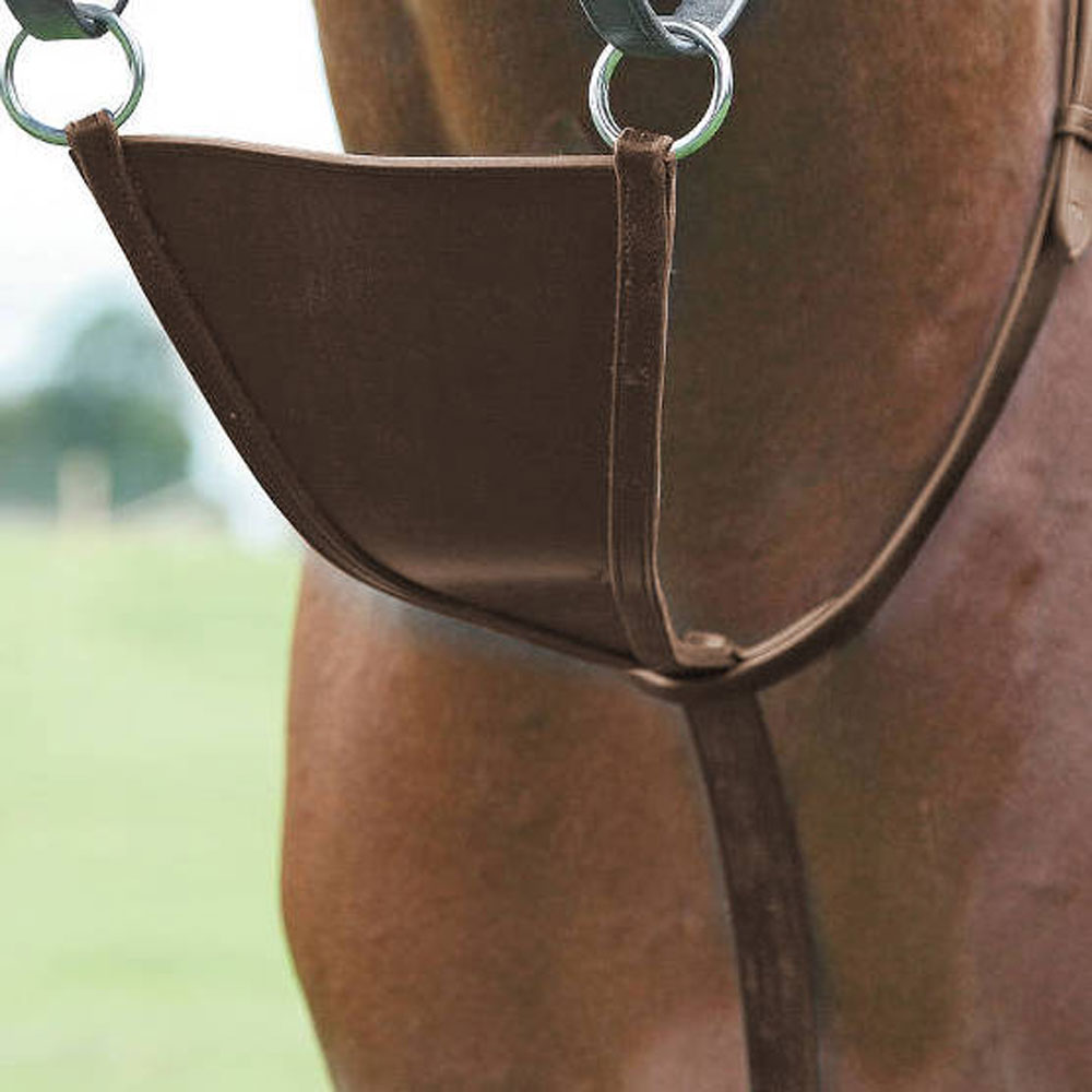 The Shires Bib Martingale in Brown#Brown