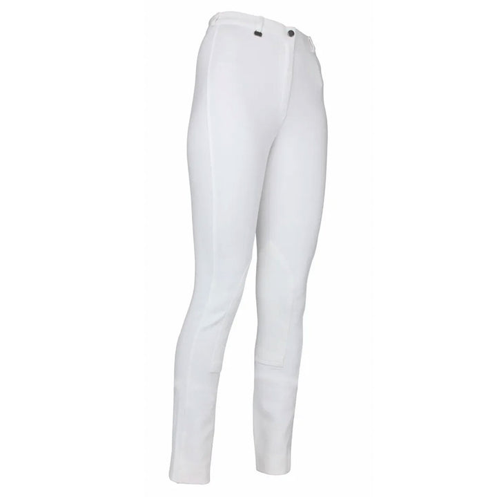 The Shires Ladies SaddleHugger Jodhpurs in White#White