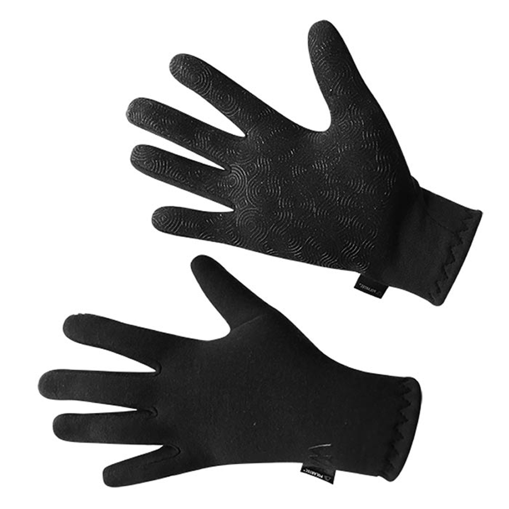 The Woof Wear Powerstretch Riding Gloves in Black#Black