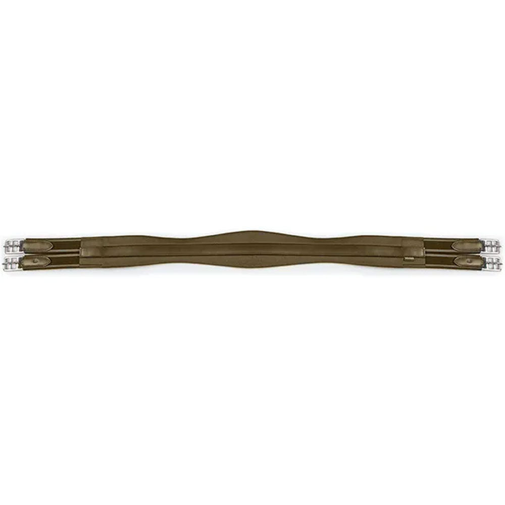 The Shires Blenheim Leather Atherstone Girth in Brown#Brown
