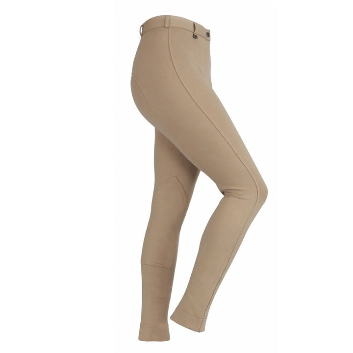 The Shires Ladies SaddleHugger Jodhpurs in Beige#Beige