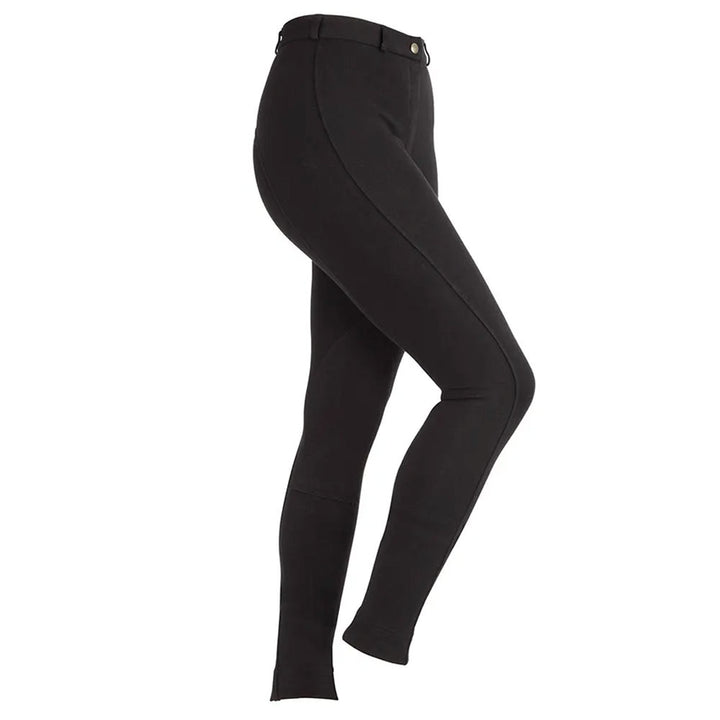 The Shires Ladies Wessex Jodhpurs in Black#Black