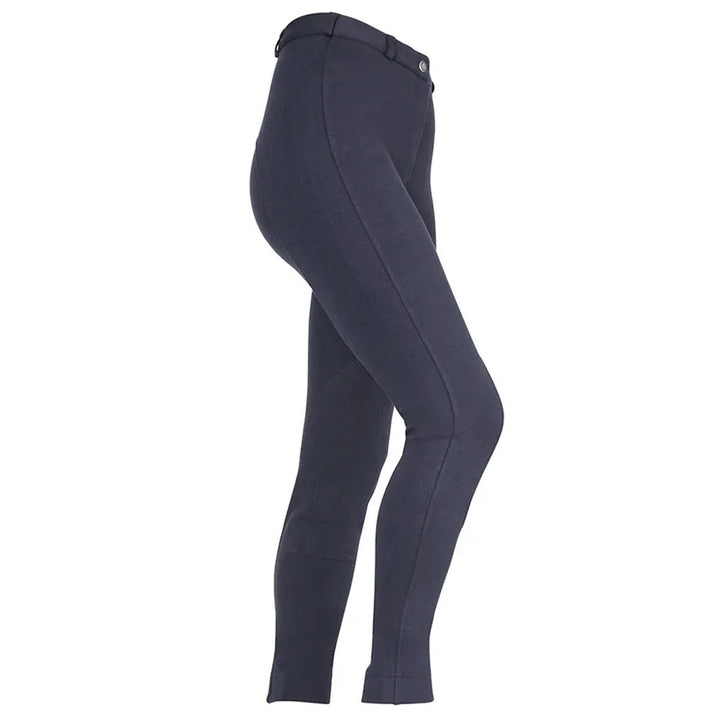 The Shires Ladies Wessex Jodhpurs in Navy#Navy