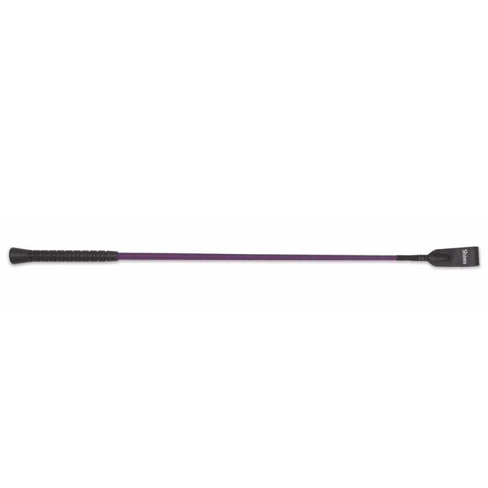 The Shires Plain Stem Whip in Purple#Purple