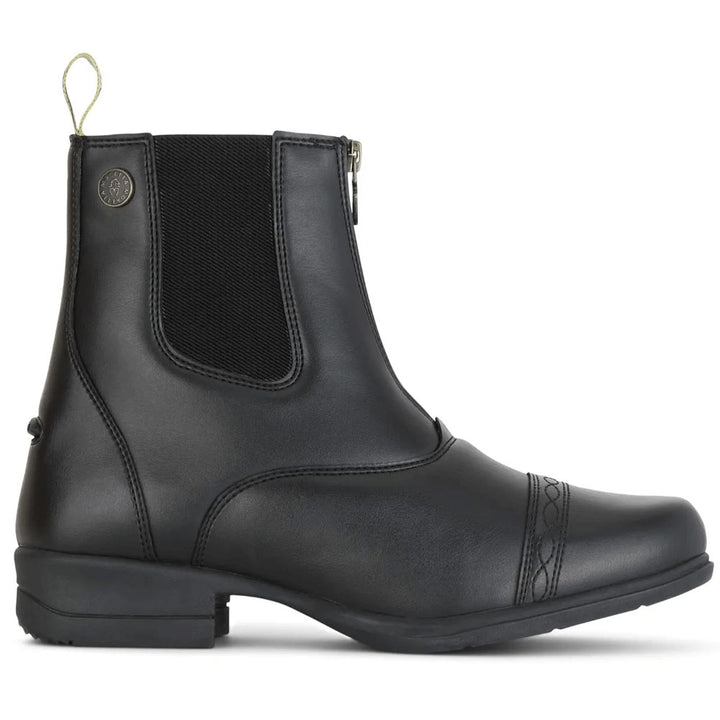 The Moretta Adults Clio Paddock Boots in Black#Black