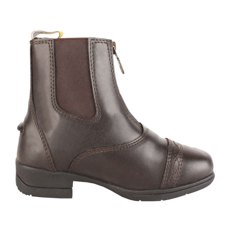 The Moretta Childrens Clio Paddock Boots in Brown#Brown