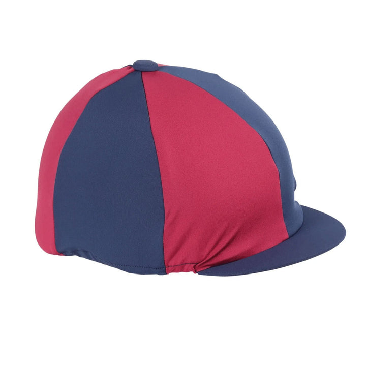 The Shires Hat Cover Synthetic Stretch in Navy#Navy