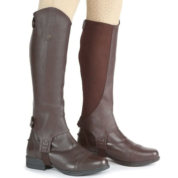 The Moretta Childrens Synthetic Gaiter in Brown#Brown