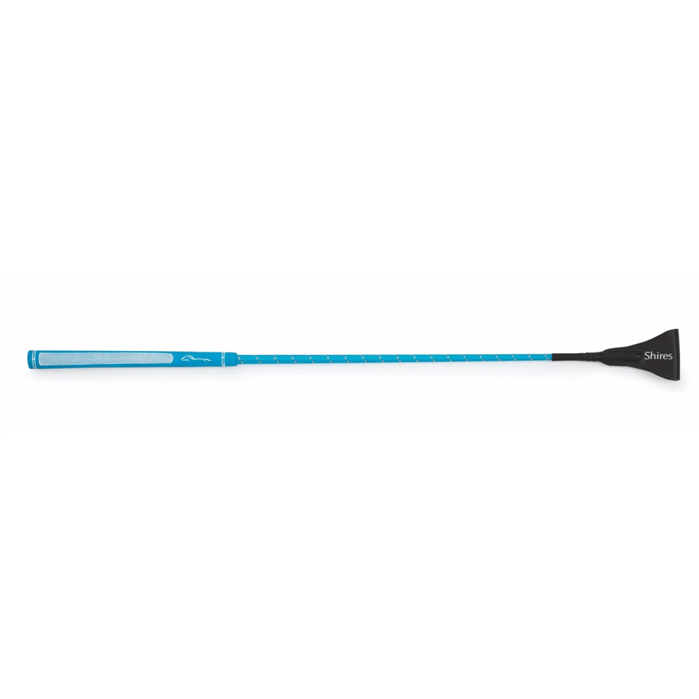 The Shires Rainbow General Purpose Whip in Blue#Blue