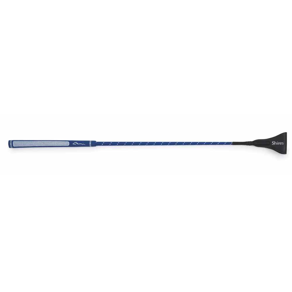 The Shires Rainbow General Purpose Whip in Navy#Navy