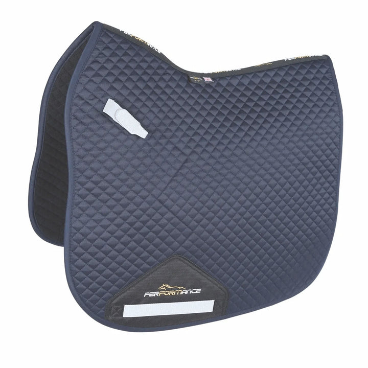 Shires Performance Dressage Saddlecloth in Navy#Navy