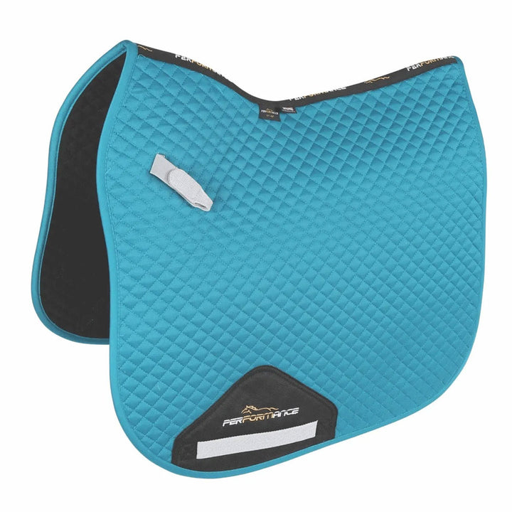 The Shires Performance Dressage Saddlecloth in Blue#Blue