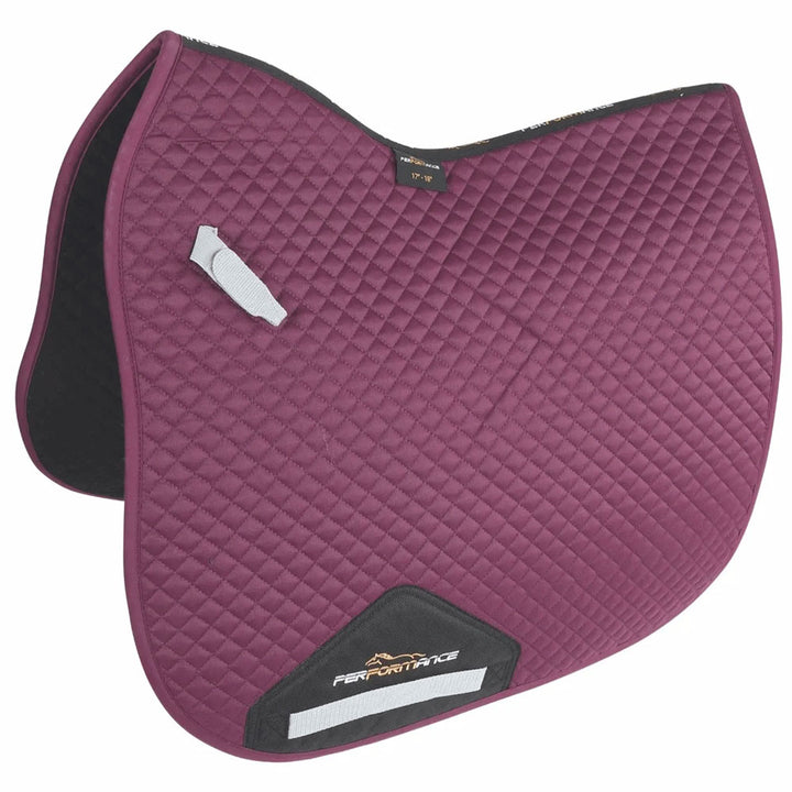 The Shires Performance Dressage Saddlecloth in Purple#Purple