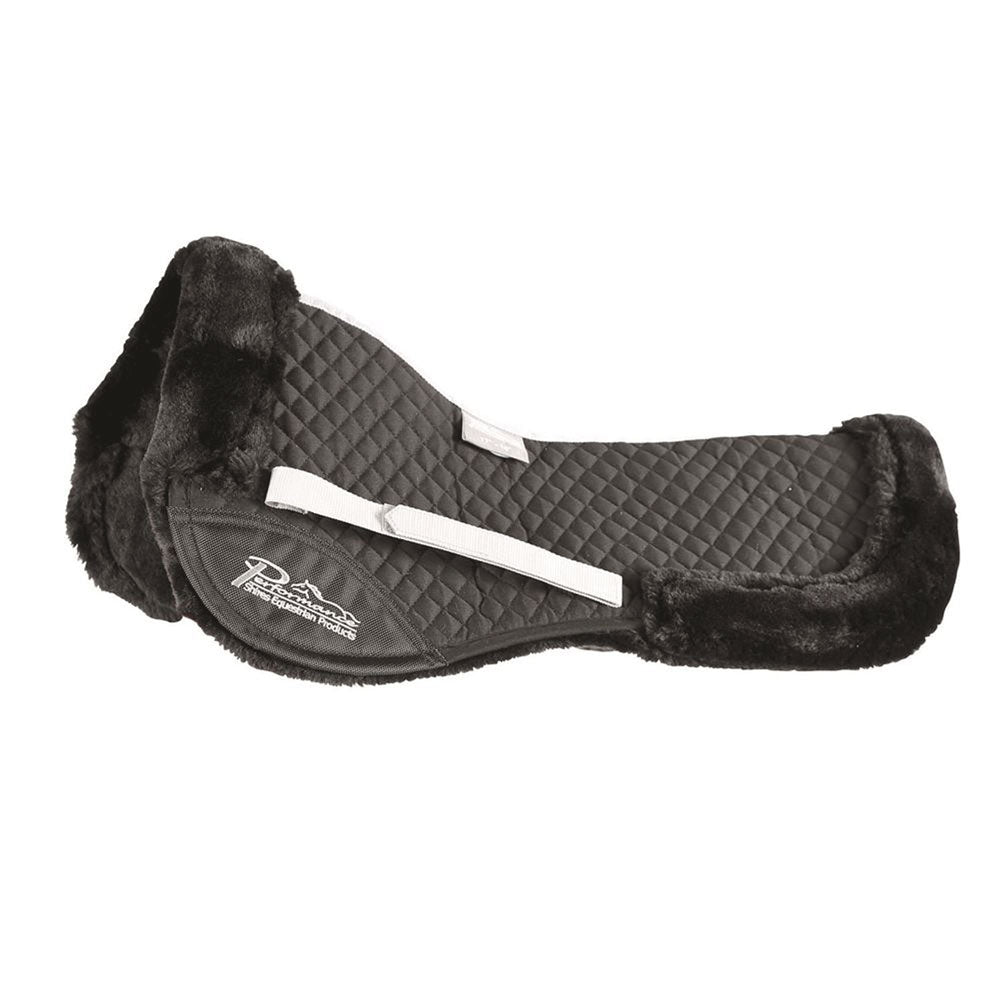 The Shires Performance Half Pad in Black#Black
