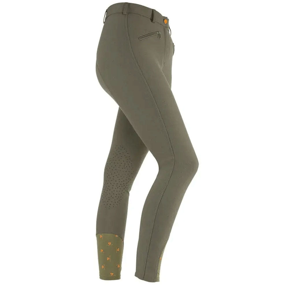 The Aubrion Maids Thompson Breeches in Green#Green