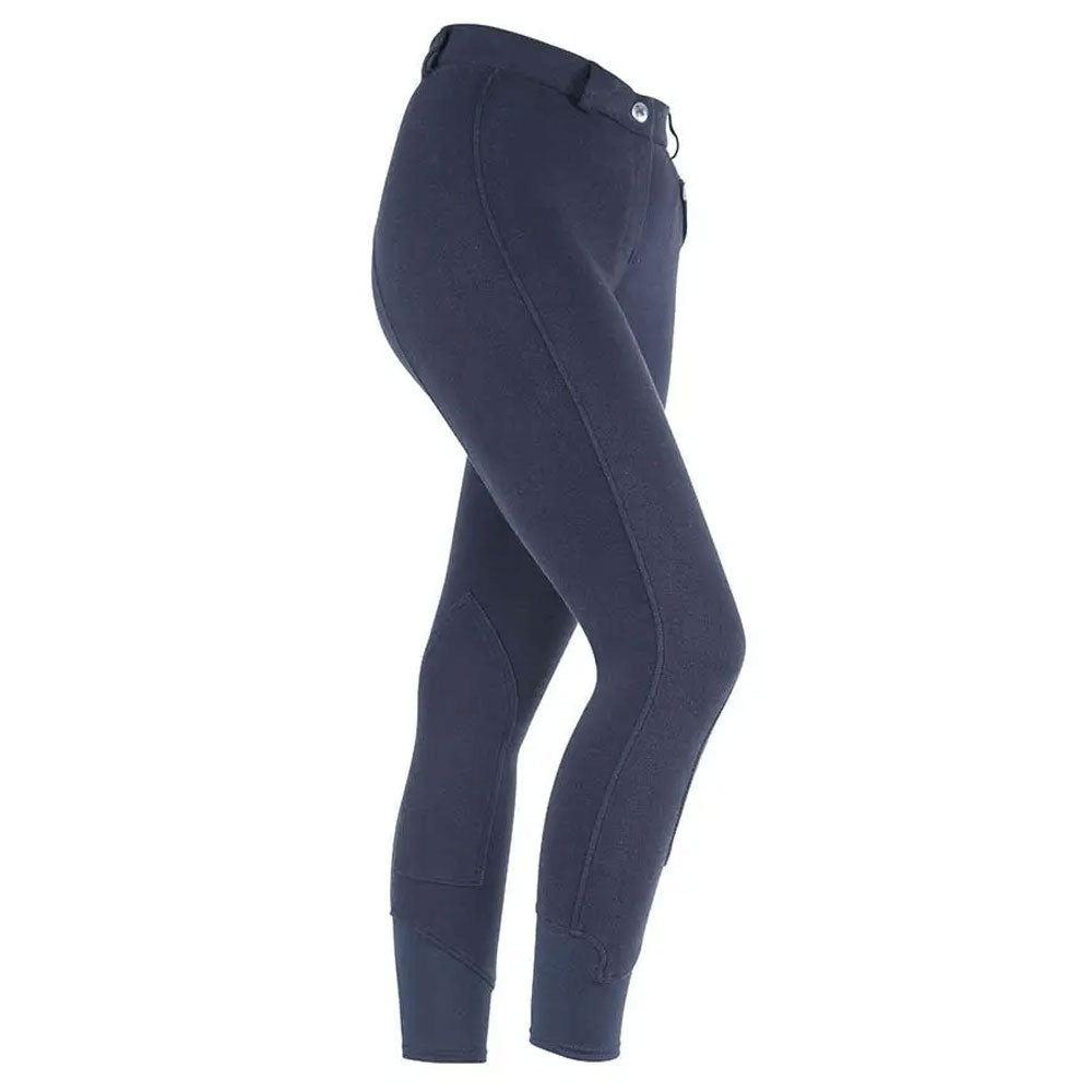 The Shires Ladies Saddlehugger Breeches in Navy#Navy