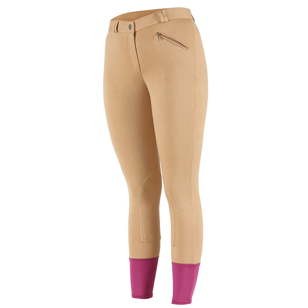 Shires Maids Wessex Knitted Breeches in Beige#Beige