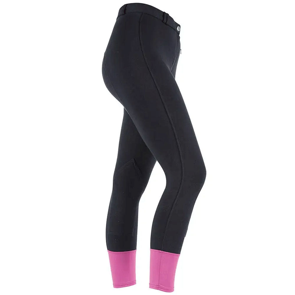 Shires Maids Wessex Knitted Breeches in Black#Black