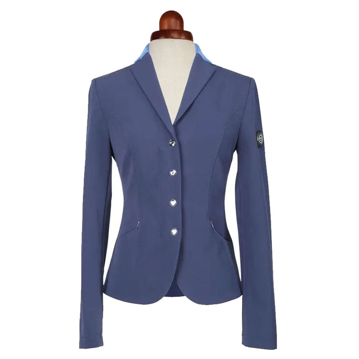 Aubrion Ladies Queensbury Show Jacket in Navy#Navy