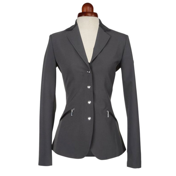 Aubrion Ladies Oxford Show Jacket in Black#Black