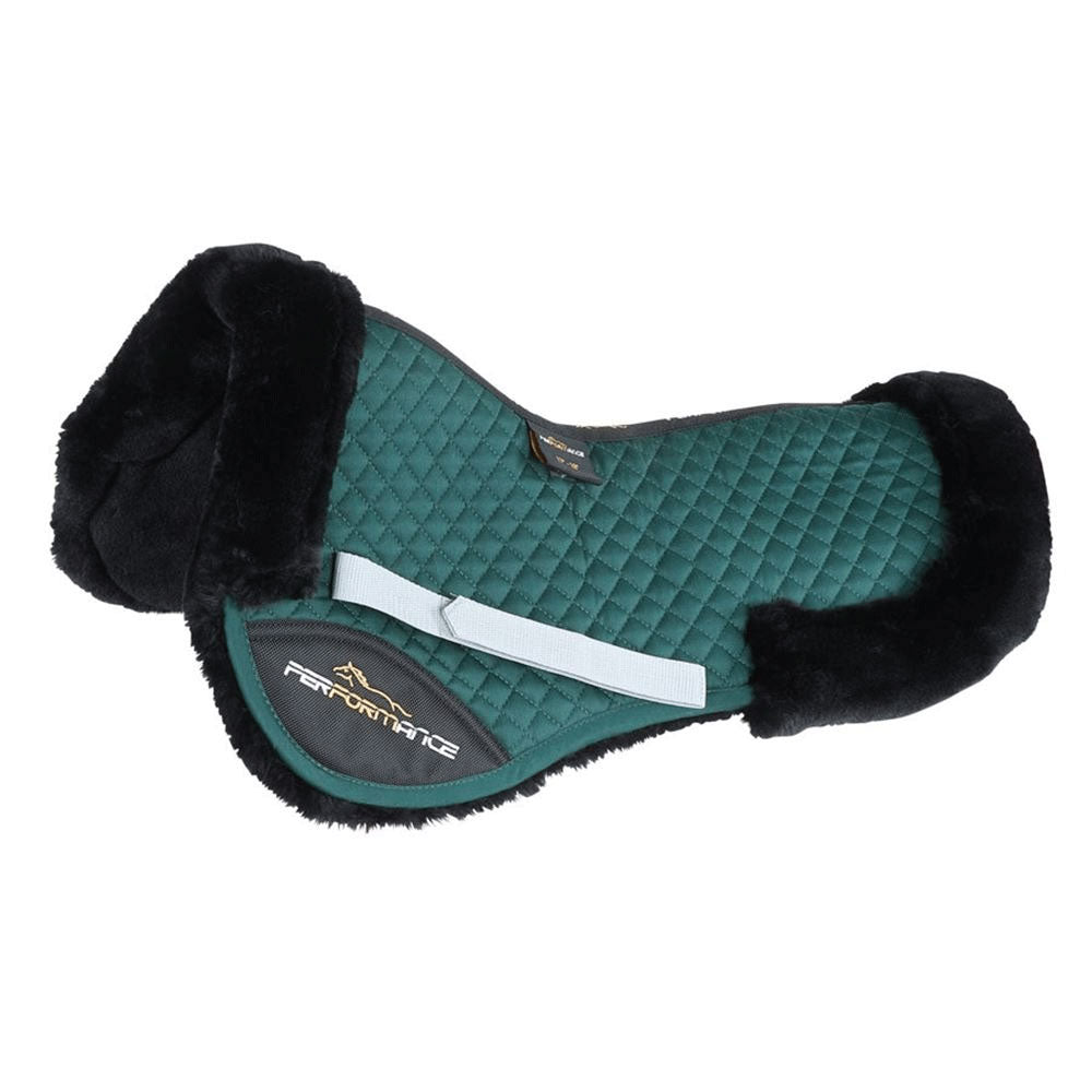 Shires Performance Half Pad in Green#Green