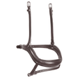 The Shires Velociti Ergonomic Flash Noseband in Black#Black