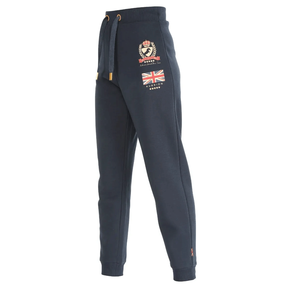 The Aubrion Ladies Team Joggers in Navy#Navy